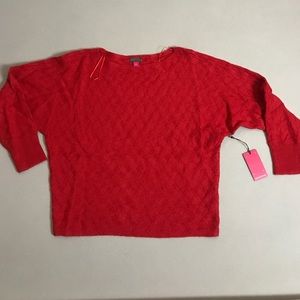 NWT Vince Camuto Tag Red Vince Camuto Red Sweater